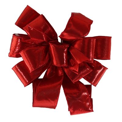 Metallic Red  Ready Made Bow - Dia29 x L72cm