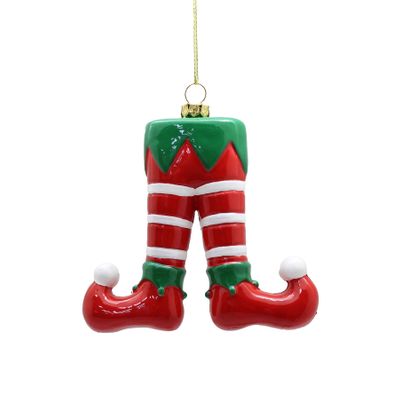 Elf Stocking Ornament - 11cm