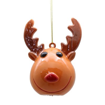 Reindeer Face Ornament - 11cm