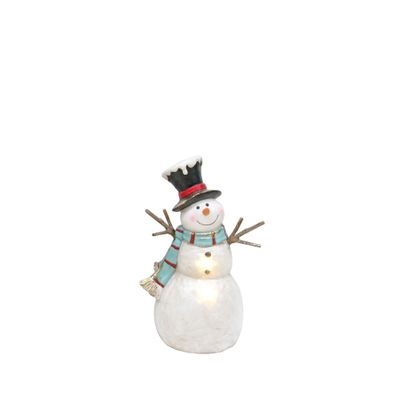 Snowman with Blue Scarf - 58cm