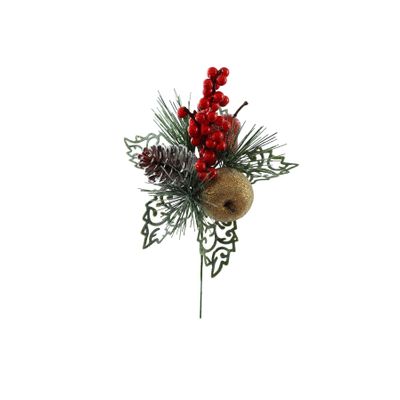 Frosted Apple Pear & Berry Pick - Golden Apple - 16cm