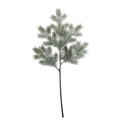 Pine Stem with Snow - 70cm
