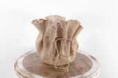 51cm Hessian Rondella with Plastic Liner & Drawstring
