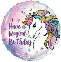 ECO Balloon - Have A Magical Bday Unicorn (18 Inch)
