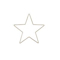 12" Star Wire Frame Pk20 