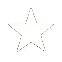 16" Star Wire Frame Pk20 