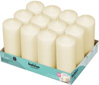 Bolsius Professional Pillar Candle - Ivory  - 168/68mm  - Tray of 12