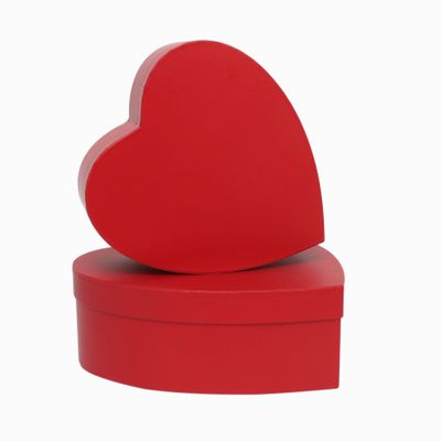 Red Heart Hat Box Set of 2