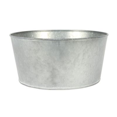 23cm Antique Grey Zinc Bowl