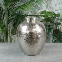 Hampstead Flower Vase Silver
