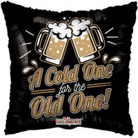 Eco Balloon - A Cold One for the Old One (18 Inch)