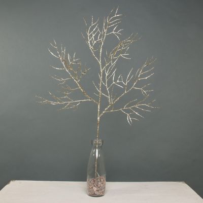 Glitter Twig stems gold