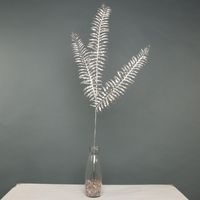 Metallic Fern spray x 3 stem Champagne 