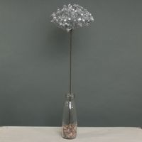 Metallic Allium with giltter Silver
