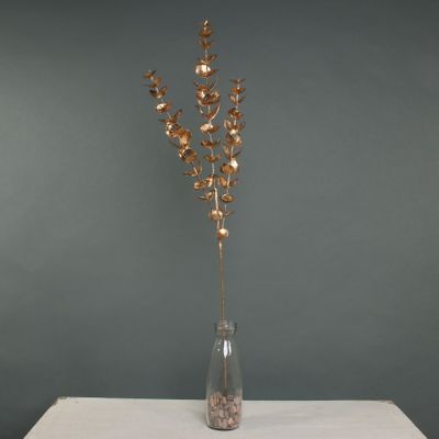 Metallic Eucalyptus x 3  Stem Gold