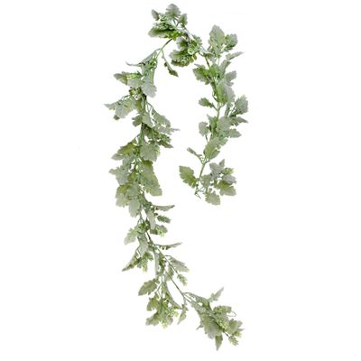 Dusty Miller and hops Garland 180cm