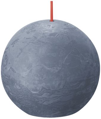 Bolsius Rustic Ball Candle 76mm - Twilight Blue
