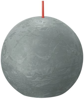 Bolsius Rustic Ball Candle 76mm - Eucalyptus Green