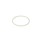 30cm Gold Bridesmaid Flower Hoop (1/10)