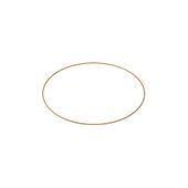 40cm Gold Bridesmaid Flower Hoop (1/10)