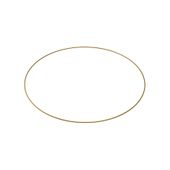 50cm Gold Bridesmaid Flower Hoop (1/10)