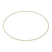 60cm Gold Bridesmaid Flower Hoop (1/10)