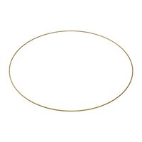 60cm Gold Bridesmaid Flower Hoop (1/10)
