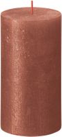 Bolsius Rustic Shimmer Metallic Candle 130 x 68 - Amber