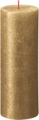 Bolsius Rustic Shimmer Metallic Candle 190 x 68 - Gold
