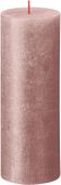 Bolsius Rustic Shimmer Metallic Candle 190 x 68 - Pink