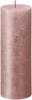 Bolsius Rustic Shimmer Metallic Candle 190 x 68 - Pink