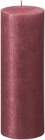 Bolsius Rustic Shimmer Metallic Candle 190 x 68 - Red