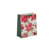 Poinsettia Gift Bag M