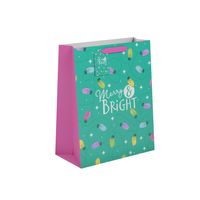 Merry & Bright Gift Bag  L