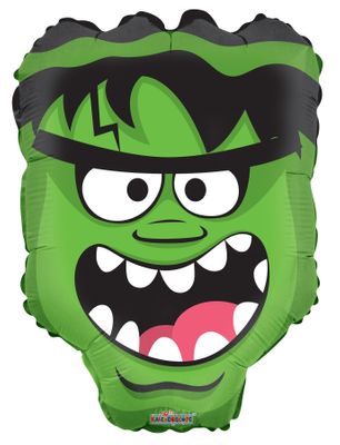 Halloween Green Monster Head Balloon( 18 Inch)