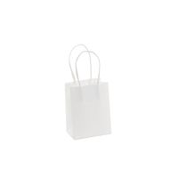Kraft Paper  Bag White (H8cm W6cm D4cm) - Pack of 10