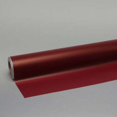 80cm x 80m Blood Red Frosted Film 