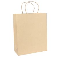 Kraft Paper Bag Brown (H32cm W26cm D12cm) - Pack of 10