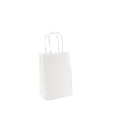 Kraft Paper  Bag White (H18cm W12cm D6cm) - Pack of 10