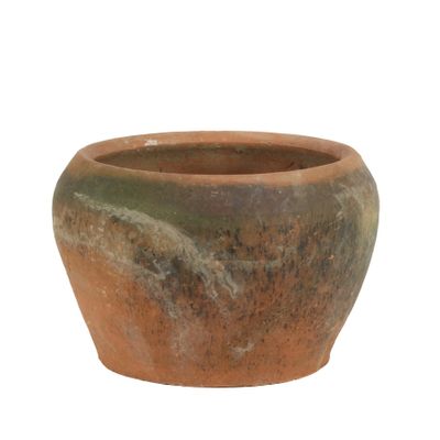  Fenland Mossed Redstone Bowl pot D17.5xH11cm