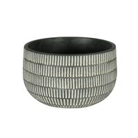 Cement Linear Bowl Small 