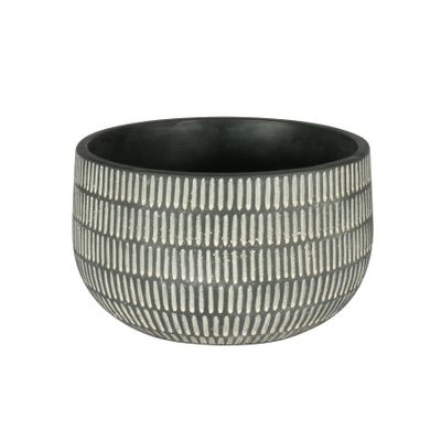 Cement Linear Bowl Small 