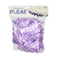 Lavender - 50mm Premium Pleat Ribbon 10m 