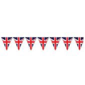 Union Jack PE Bunting Triangle 14 Flags H21cm x Dia28cm 4.3M 