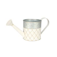 Two Tone Crosshatch Pattern Watering Can