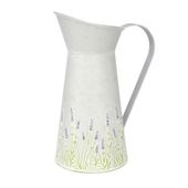Zinc Jug with Lavender 