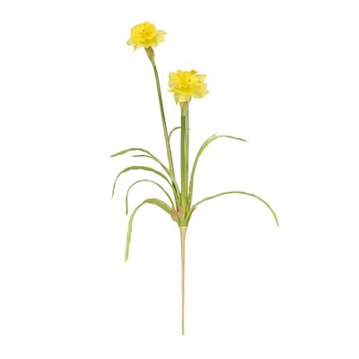 Monet Narcissus Yellow-3 Flowers 58cm (24/288)
