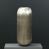 80cm Aluminium Rounded Vase