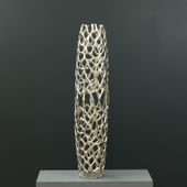 99cm Aluminium Perforated Vase