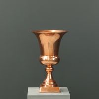 45cm Aluminium Flower Vase Bronze